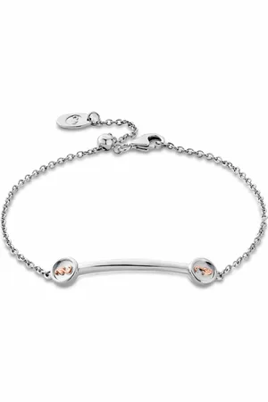 Clogau Insignia Sterling Silver Curve Bracelet