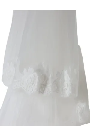 Dolce & Gabbana Lace Trim Wedding Veil Women - Scarves