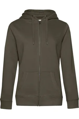B and C Queen Full Zip Hoodie