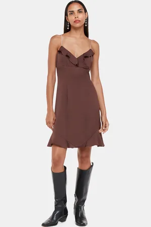 Whistles Diamante Detail Slip Dress