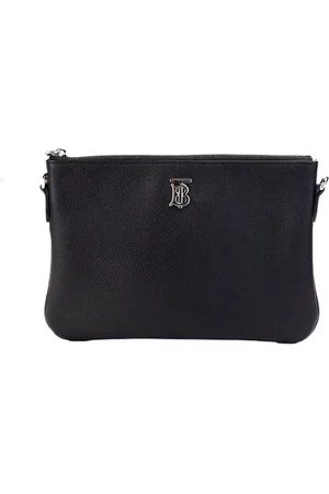 Burberry TB Bag Crossbody Leather Zip Women - . Crossbody Bags