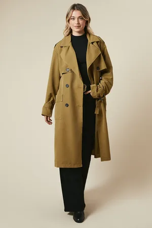 Dorothy Perkins Belt Detail Trench Coat