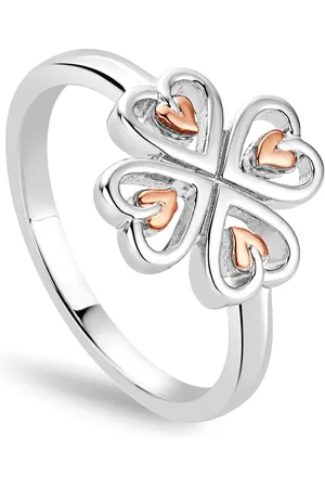 Clogau Tree of Life Sterling Silver Heart Ring