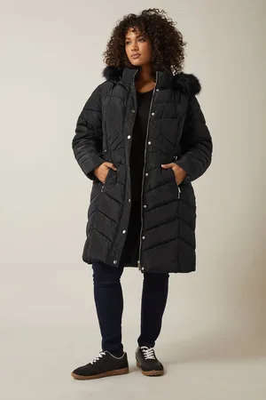 Evans Padded Parka Coat