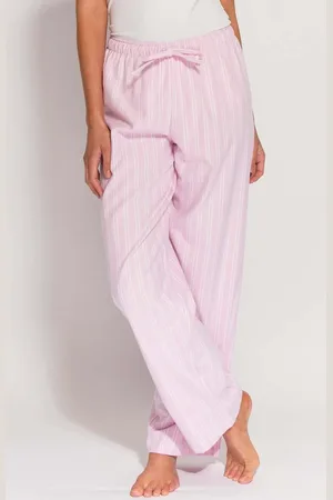 British Boxers "Westwood Pink" Stripe Brushed Cotton Pyjama Trousers