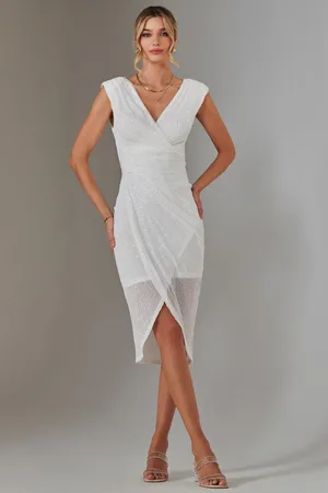 Jolie Moi Aisla Ruched Sequin Bodycon Dress