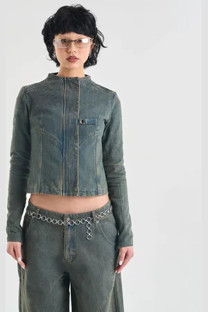 Heretic Nine Fossilised Denim Jacket
