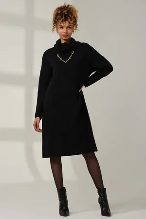 Jolie Moi Knitted Turtleneck Longline Jumper
