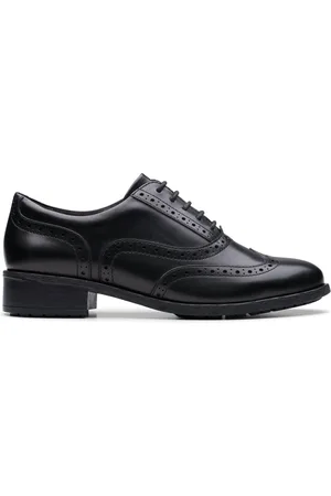 Clarks Havisham Oak Leather Brogues