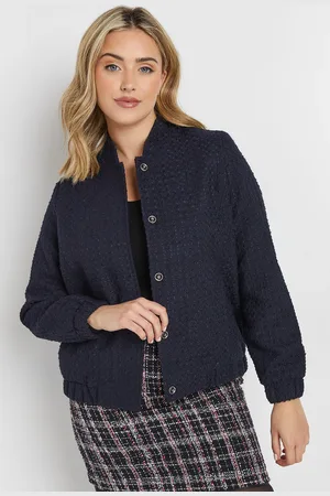M&Co Boucle Bomber Jacket