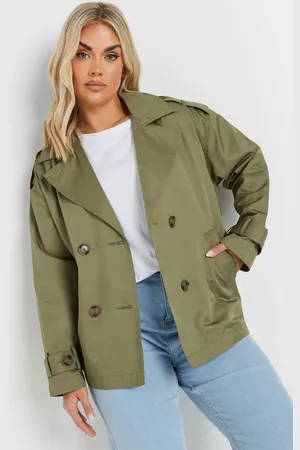 Yours Short Trench Coat