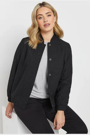 M&Co Boucle Bomber Jacket