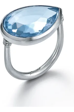 Baccarat Azure Tear Ring 2812008