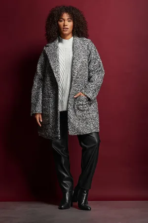 Evans Boucle Formal Coat