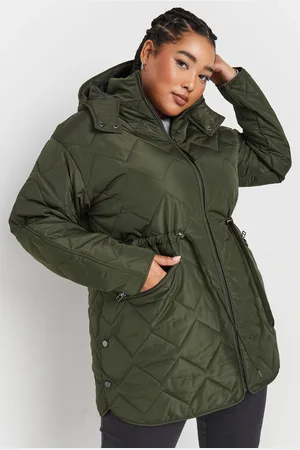 Yours Midi Quilted Padded Jacket