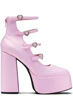Koi Pearl Dewdrop Platform Heels