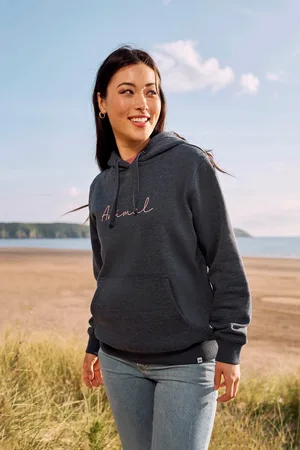 Animale Maya Hoodie Sweatshirt Gym Training Cotton Pullover