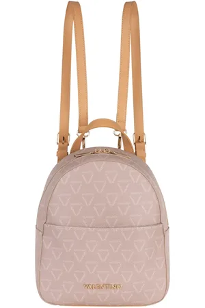 VALENTINO Lady Re Backpack Mono Logo Natural