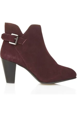 Silver Street Emma Suede Ankle Heel Boot