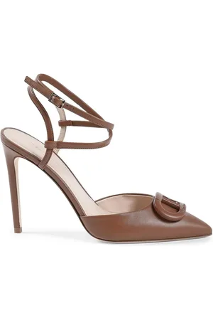 DEE OCLEPPO DOrsay Pumps Ankle Strap Heels Women - Pumps