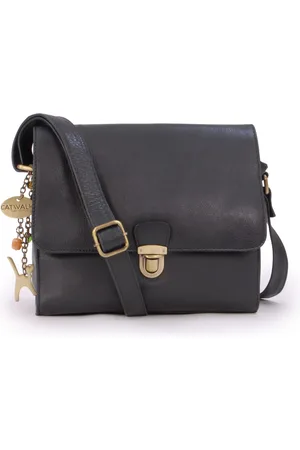 Catwalk Collection Handbags Diana Leather Cross Body Bag