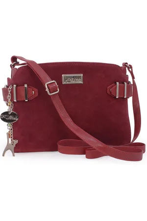 Catwalk Collection Handbags Amanda Leather Cross Body Bag