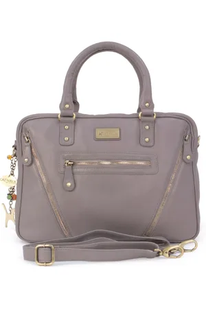 Catwalk Collection Handbags Sienna Large Leather Tote Bag Wih Detachable Cross Body Strap