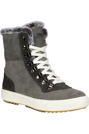 Trespass Korinna Suede Lace Up Snow Boots
