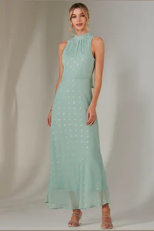 Jolie Moi Halterneck Maxi Dress