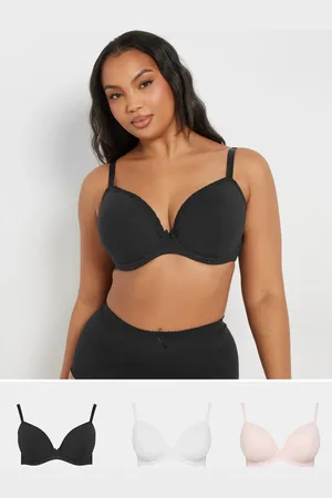 Yours 3 Pack Padded Lace Bras
