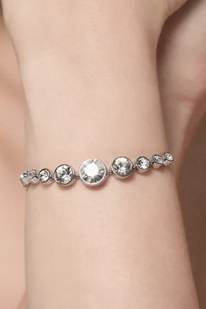 Karen Millen Tone Crystal Flow Bracelet
