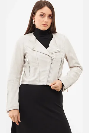 Bolongaro Real Leather Greta Biker Jacket