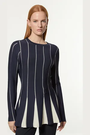 Karen Millen Long Sleeve Knit Top