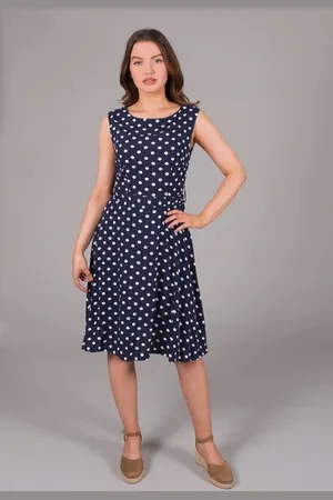 Asolo Polka Dot Print Dress