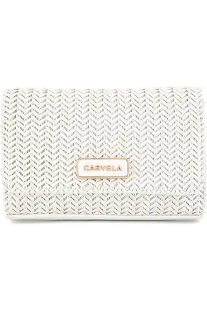 Carvela Sardinia Weave Clutch