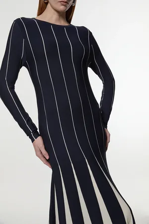 Karen Millen Long Sleeve Knit Dress