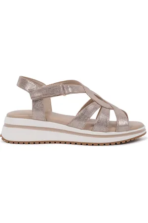 Paradox London Vera Comfort T-bar Wedge Sandals