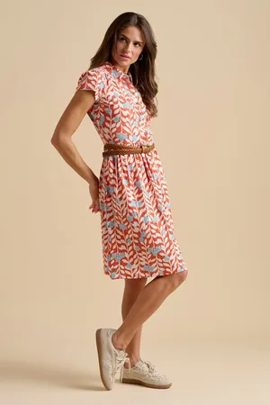 Brakeburn Spring Vine Knee Length Dress