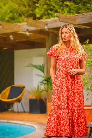 Brakeburn Sundown Maxi Dress