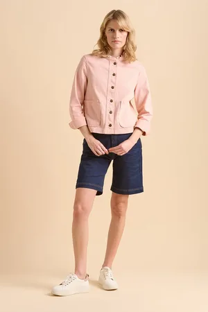 Brakeburn Frill Neck Denim Jacket