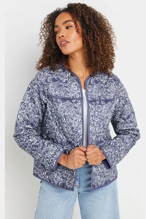 M&Co Floral Print Quilted Jacket