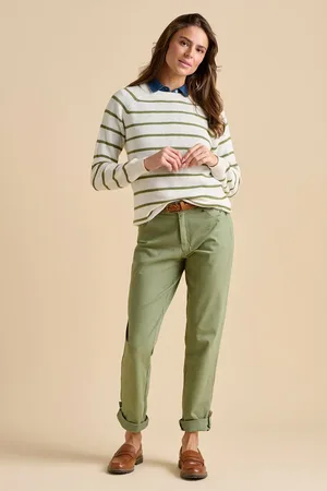 Brakeburn Stripe Crew Neck Knitted Jumper