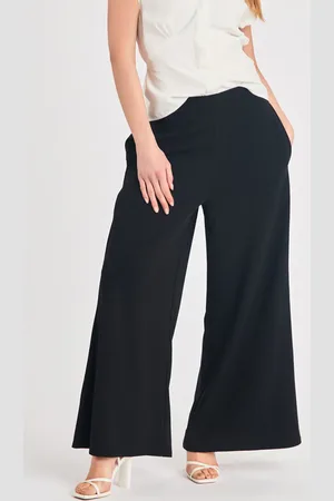 French Connection Wide Leg Crepe Trousers