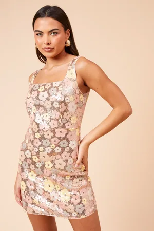 Dorothy Perkins DP Luxe Sequin Strappy Mini Dress
