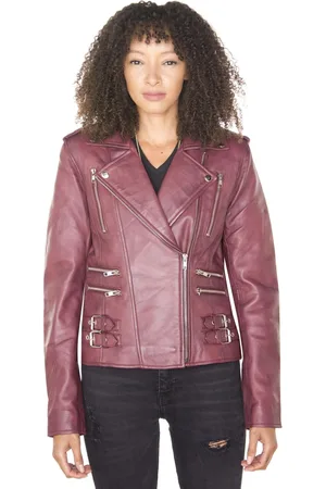Infinity Leather Vintage Brando Biker Jacket-Orlando
