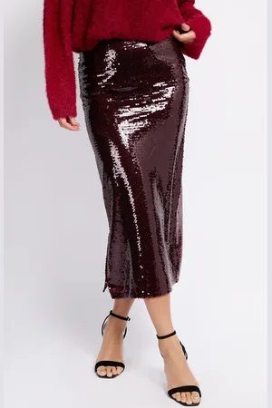 Little Mistress Sequin Midaxi Skirt