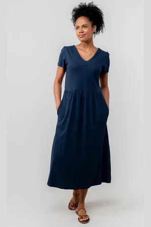 LILY & ME Summer Midi Dress Plain