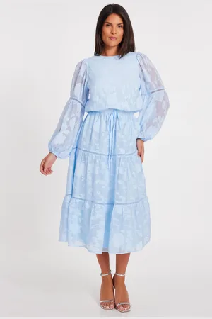Quiz Jacquard Midi Dress