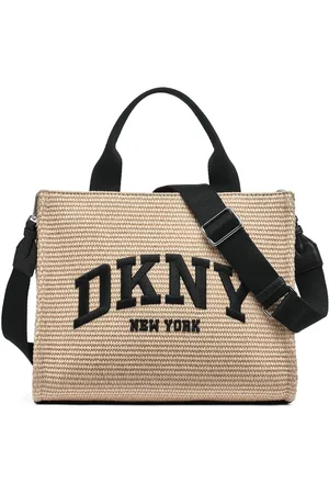 DKNY Hadlee Medium Tote Raffia