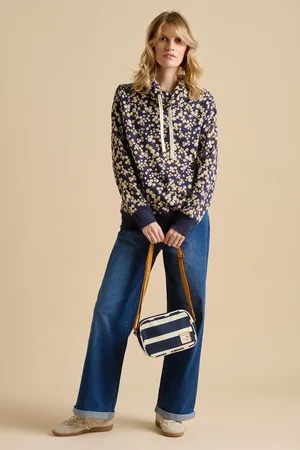 Brakeburn Floating Daisy Cowl Neck Sweat